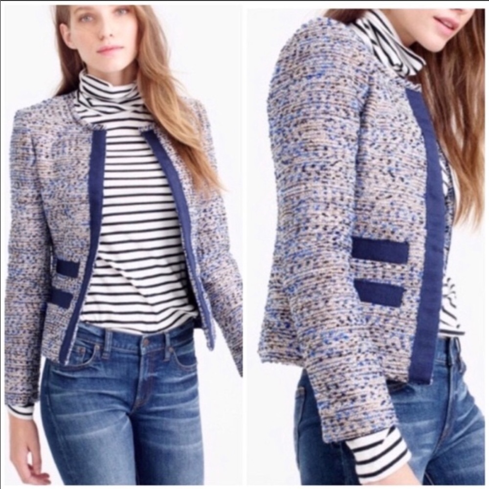 🎉Host Pick🎉 J Crew Metallic Tweed Jacket